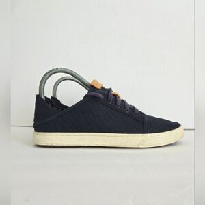 Olukai Pehue Li Blue Canvas Shoes Size 7
